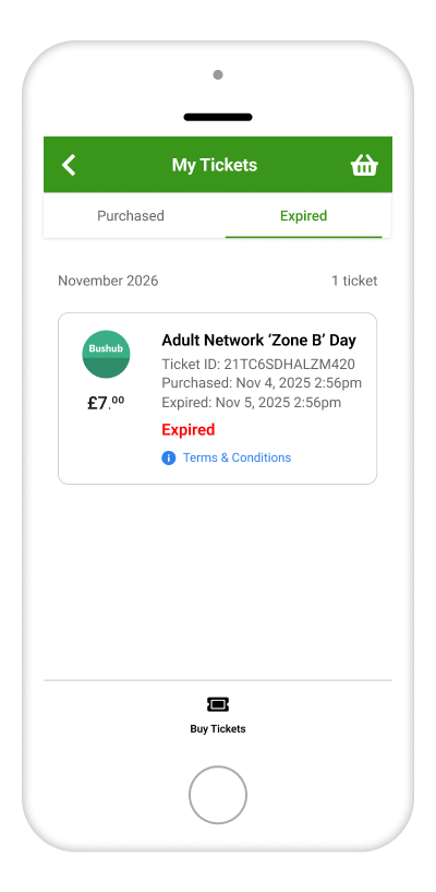 M Ticket Instructions
