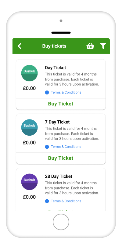 M Ticket Instructions